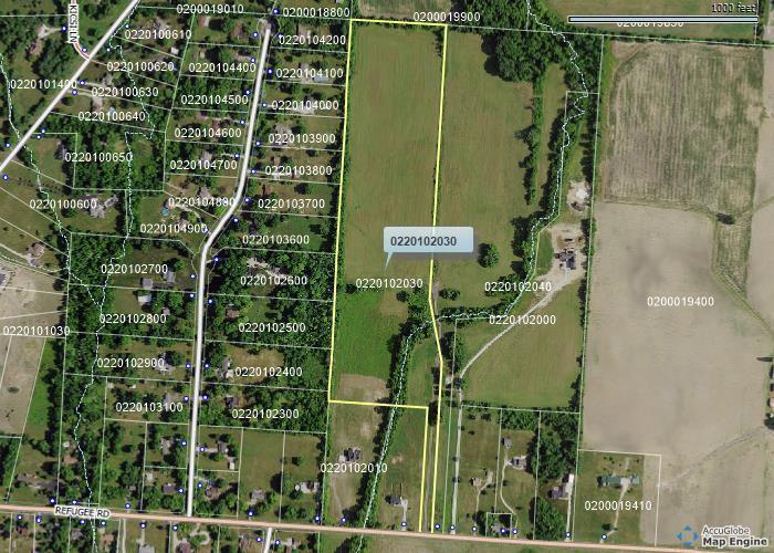 0 Refugee Road Baltimore, OH 43105 - Photo 5 of 15 0 Refugee Rd 25 ac b auditor aerial view