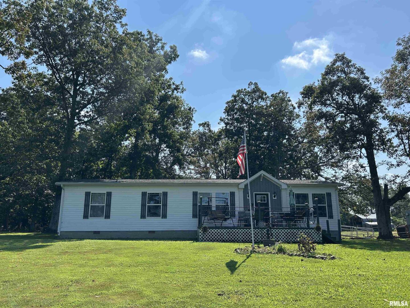 13536 Alleghany Road Thompsonville, IL 62890 - Photo 39 of 62 a front view of a house with a yard