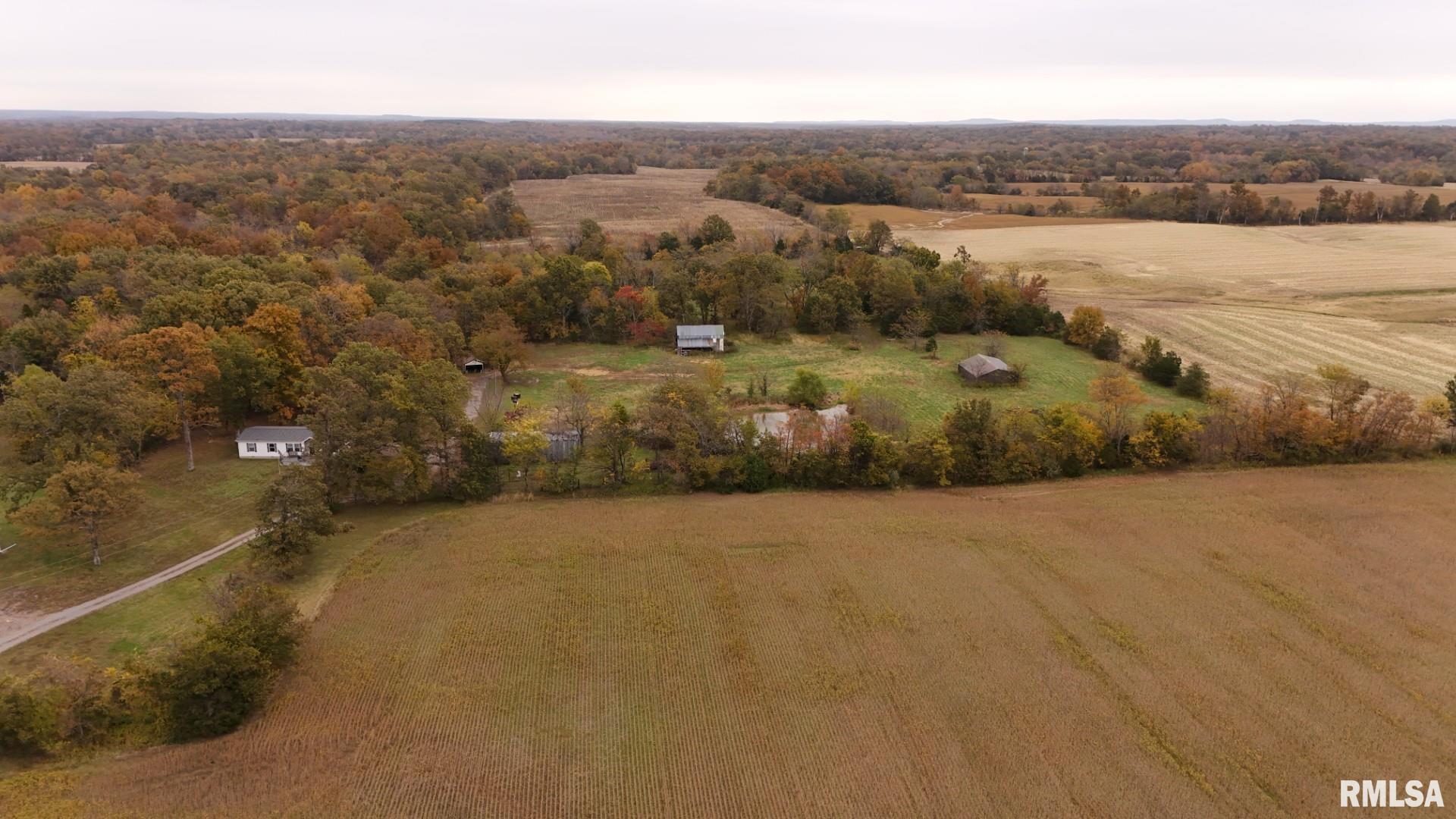 13536 Alleghany Road Thompsonville, IL 62890 - Photo 6 of 62 an aerial view of a houses with a lake view
