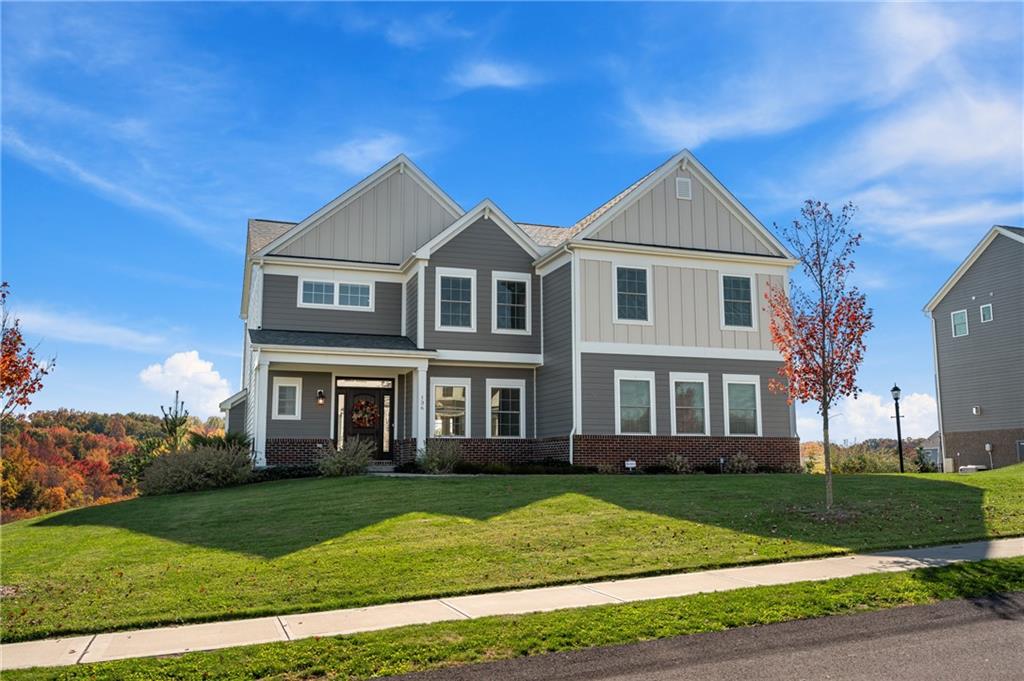 136 Pearce Road Mars, PA 16046 - Photo 39 of 44 a front view of a house with a yard