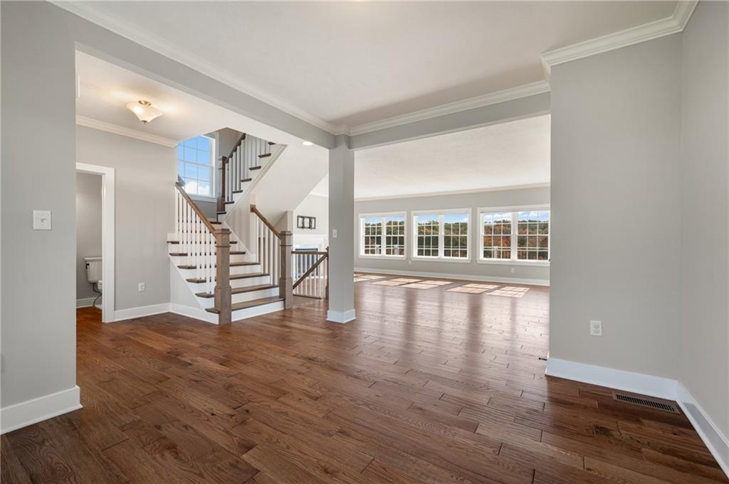136 Pearce Road Mars, PA 16046 - Photo 6 of 44 wooden floor in an empty room with a window