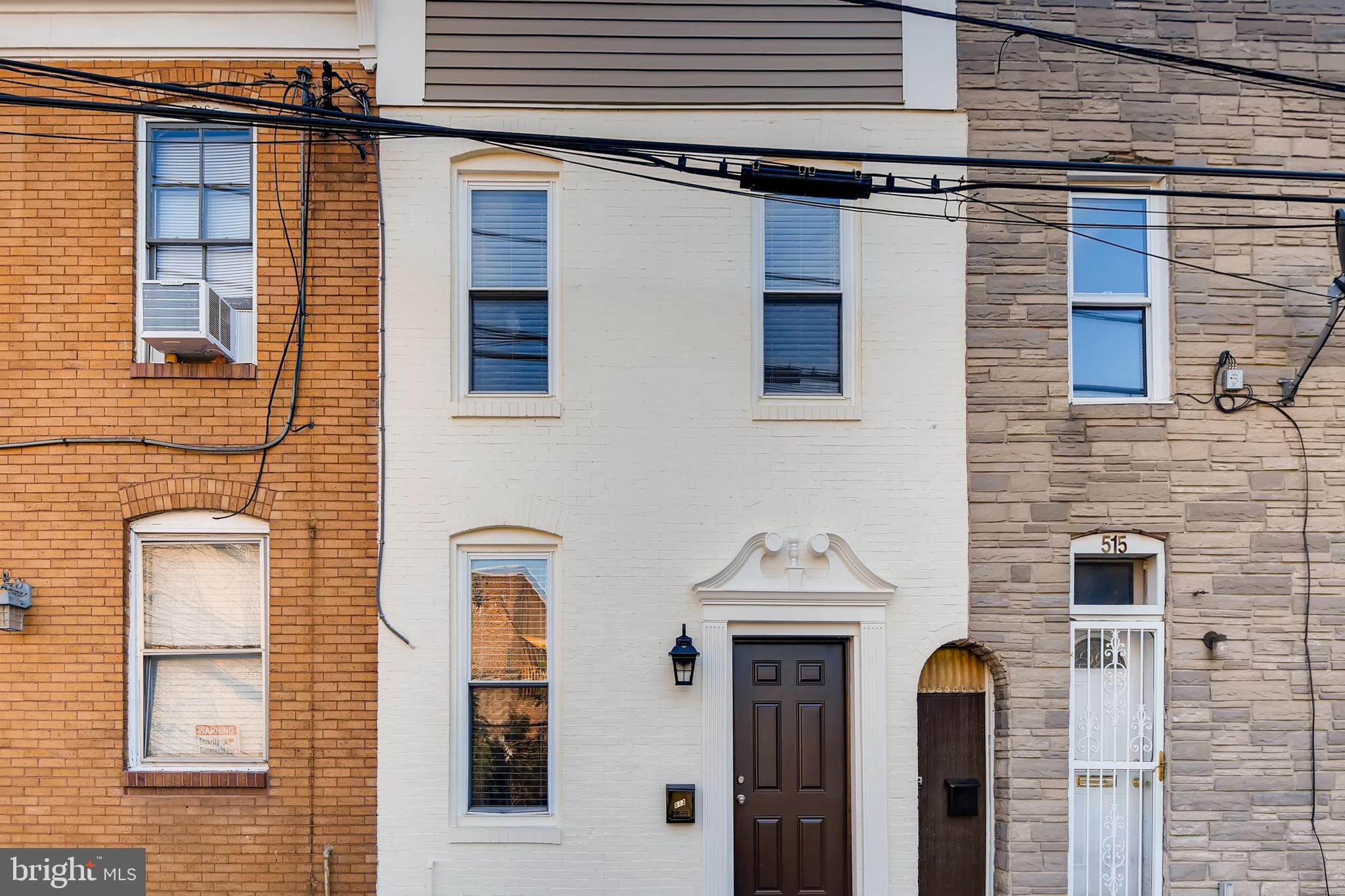 513 South Regester Street Baltimore, MD 21231 - Photo 4 of 33 Exterior Front