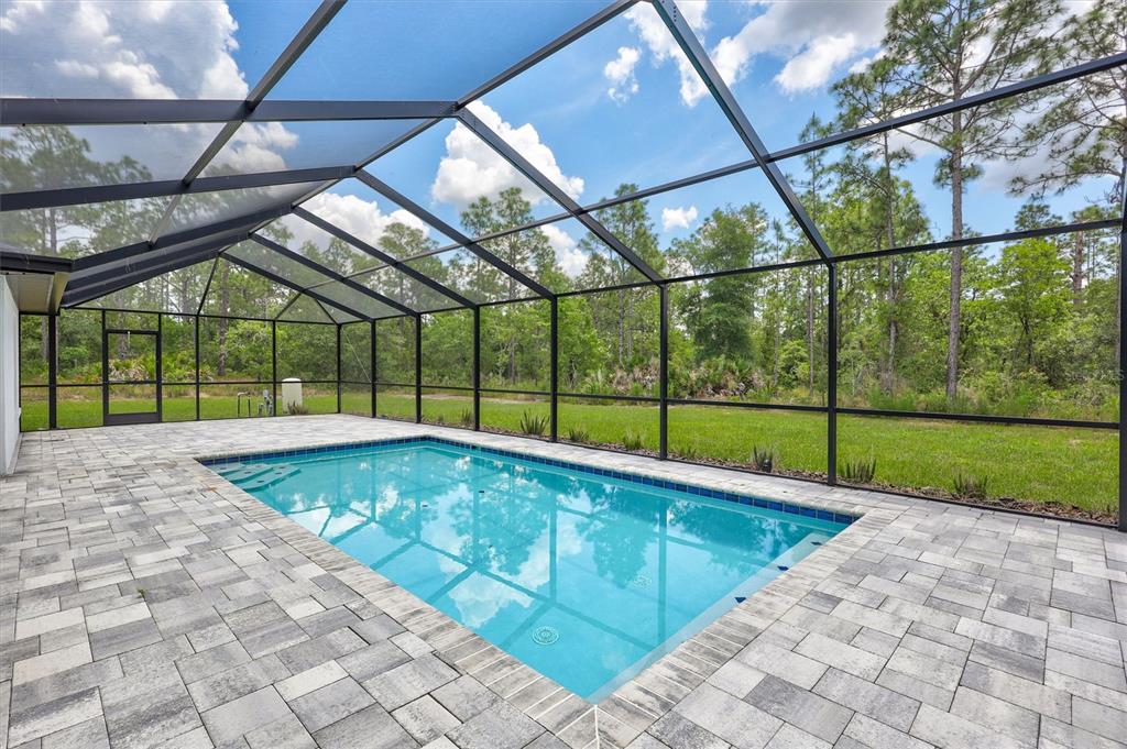 13362 Downy Woodpecker Road Weeki Wachee, FL 34614 - Photo 22 of 26 a view of outdoor space with swimming pool and patio