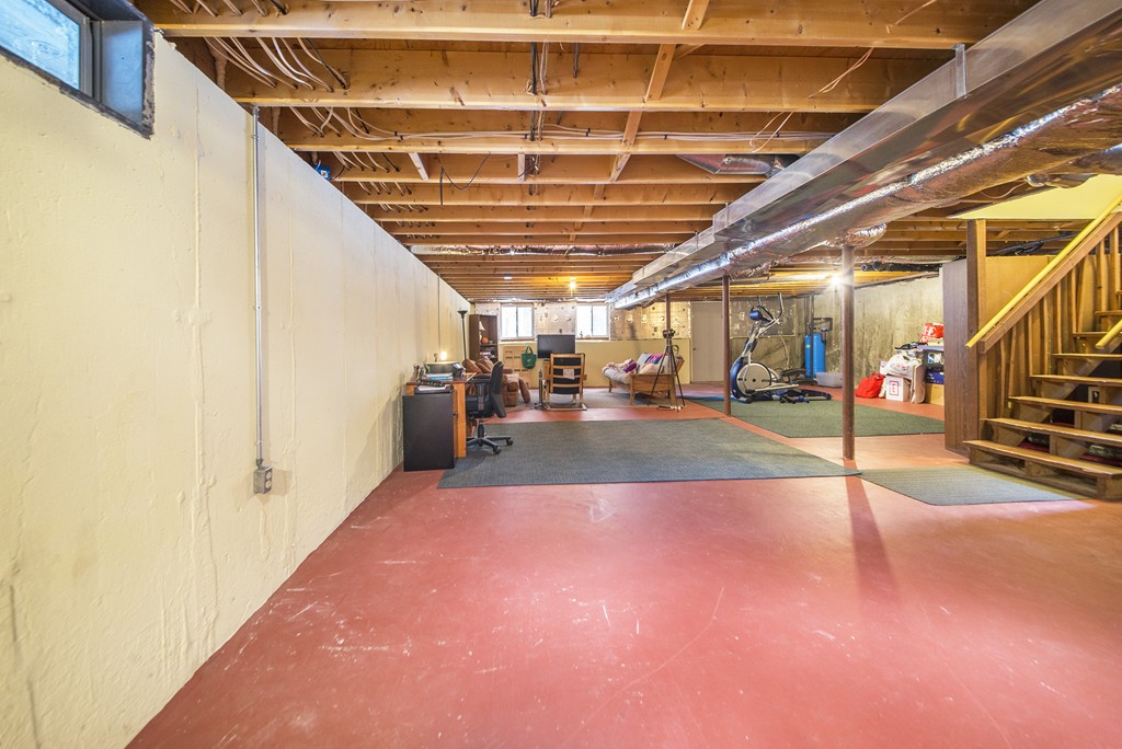 118 Wales Road Monson, MA 01057 - Photo 22 of 30 a view of a garage with wooden floor