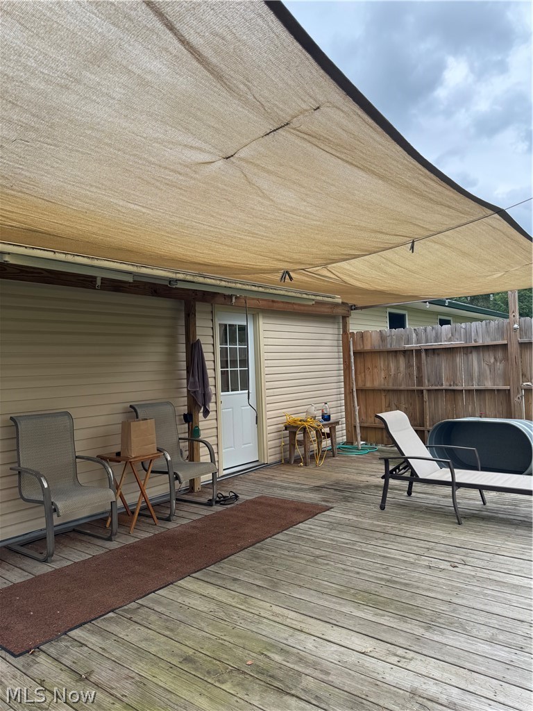 15191 Whitehead Road Lagrange, OH 44050 - Photo 13 of 34 deck faces s east for watching the sunrise