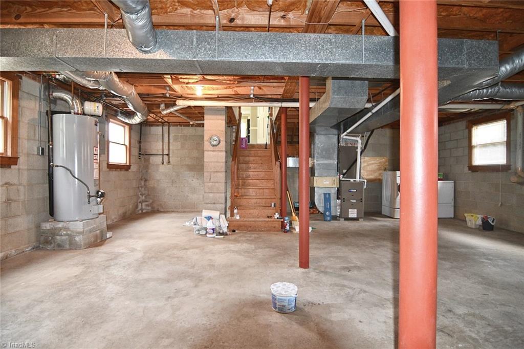 456 Meadowview Road Lexington, NC 27295 - Photo 29 of 36 Unfinished basement