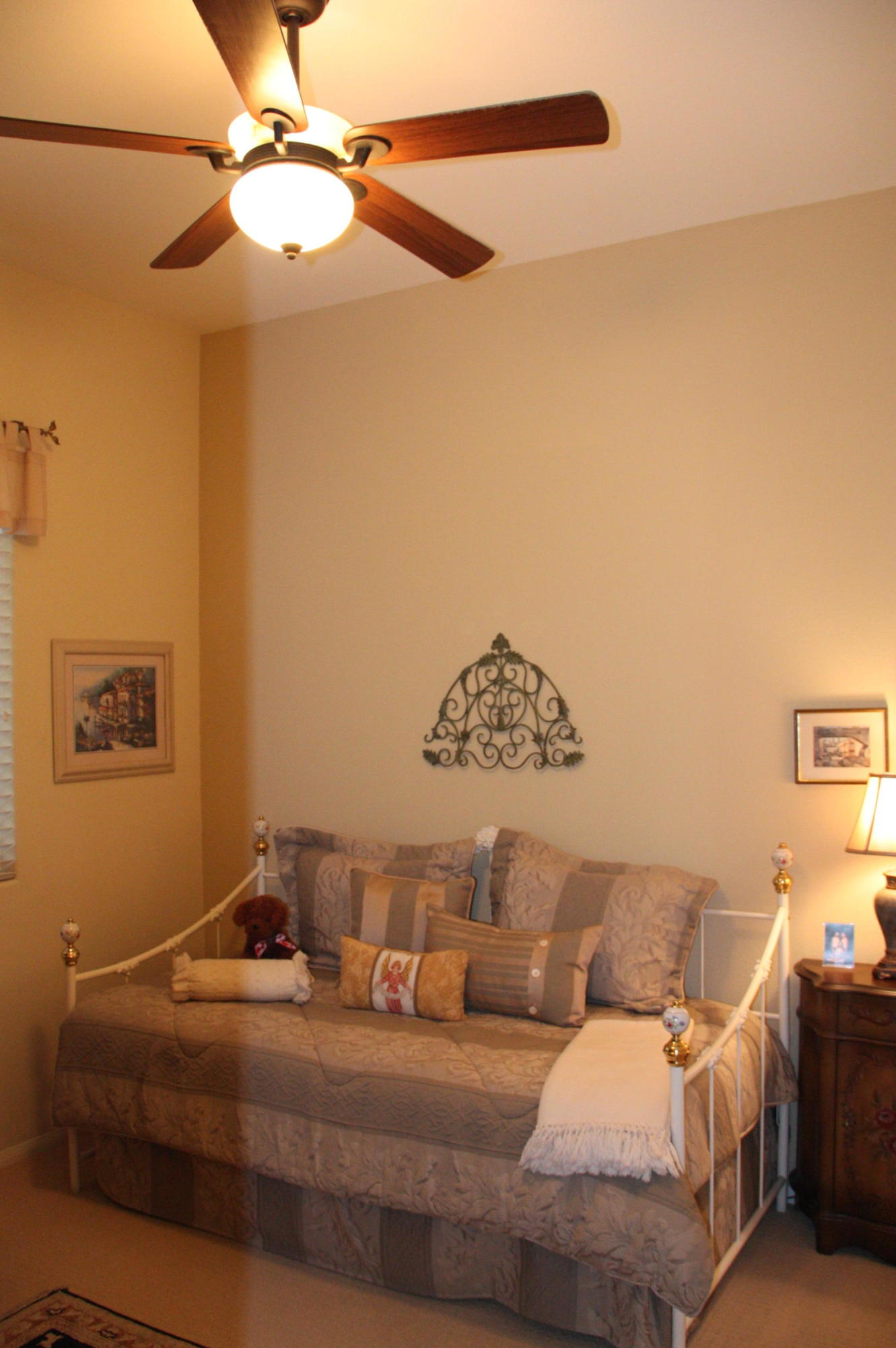 49758 Lewis Road Indio, CA 92201 - Photo 19 of 47 a bedroom with a bed and a couch