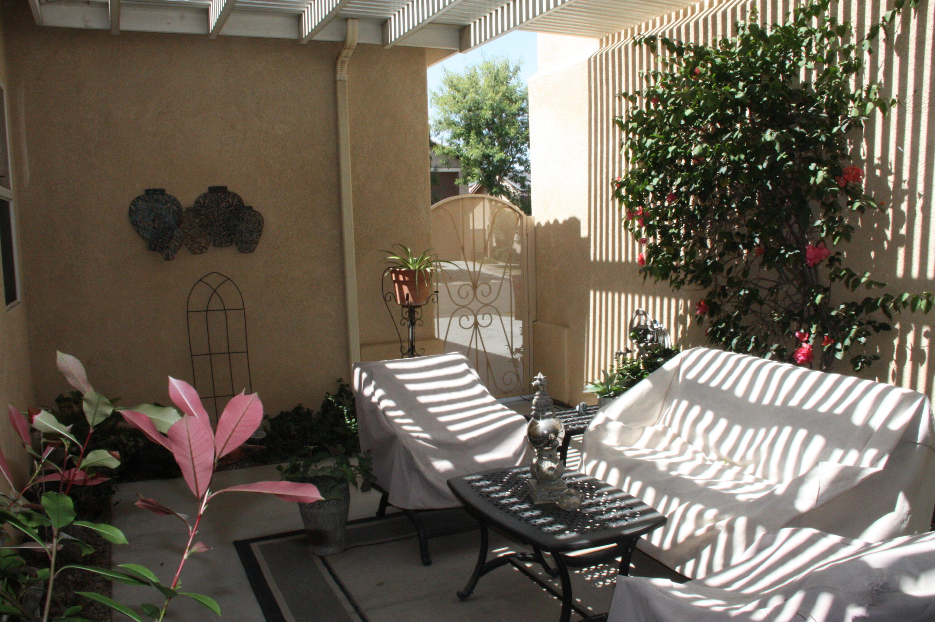 49758 Lewis Road Indio, CA 92201 - Photo 36 of 47 a view of a balcony with furniture
