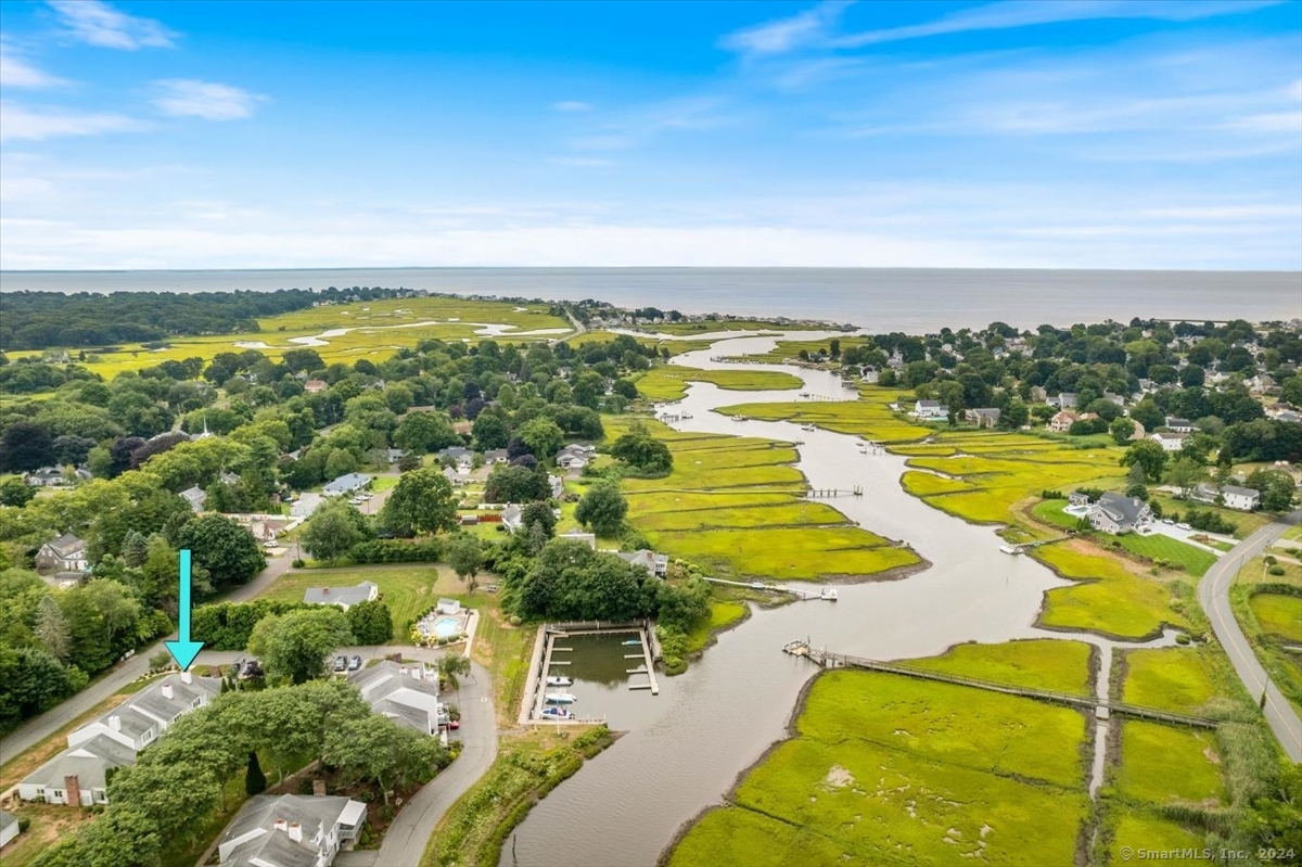Oyster river out to Long Island Sound