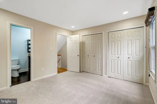 a view of empty room