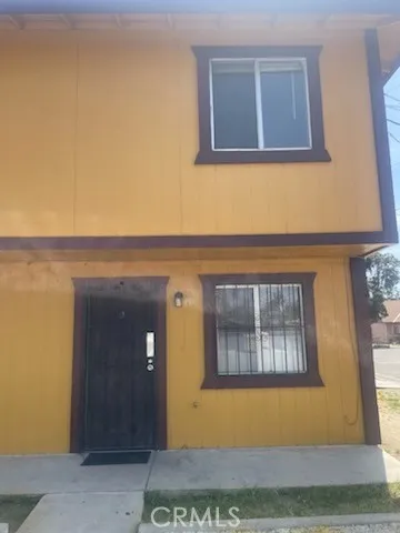 a view of front door of house