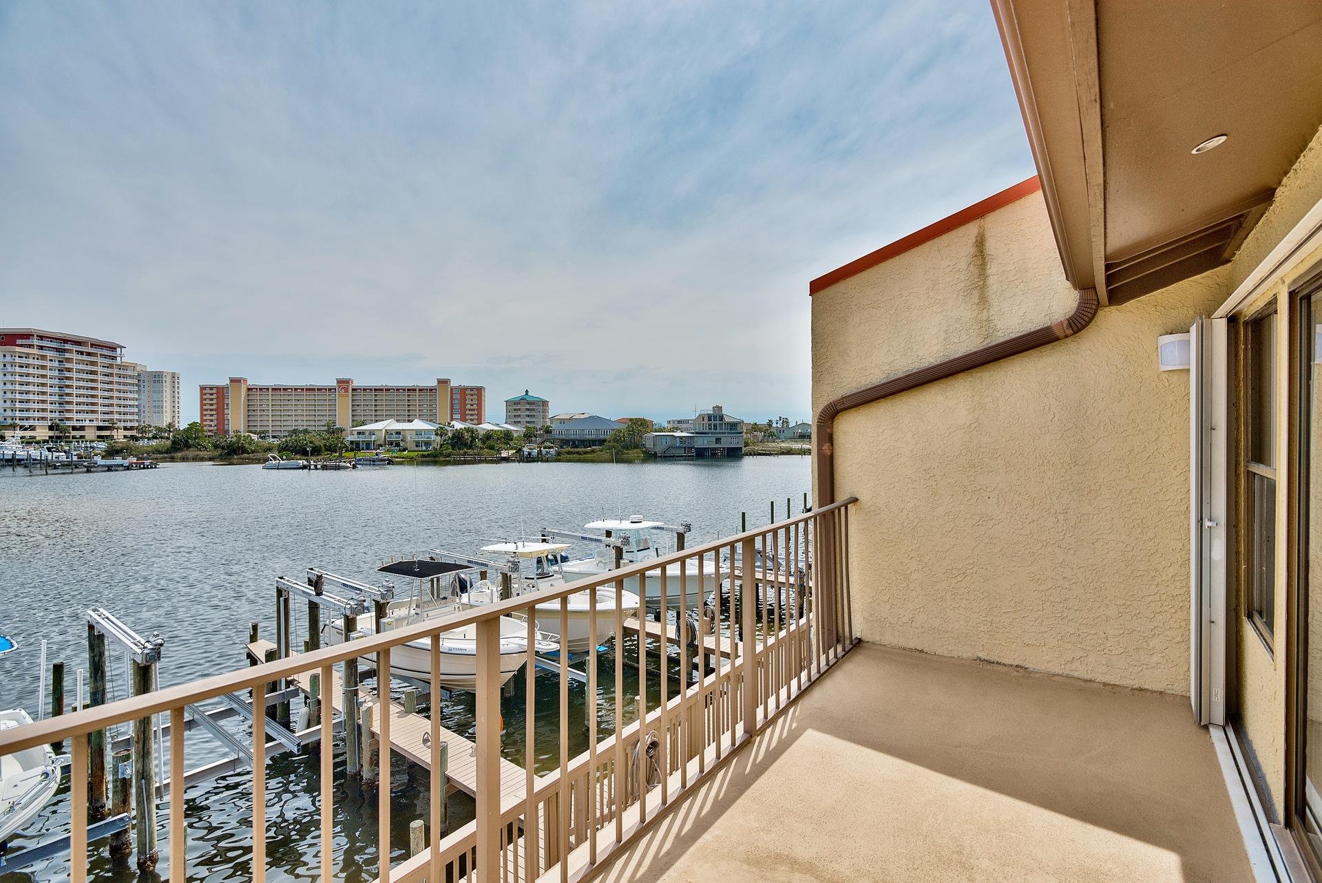 28 Moreno Point Road, Unit E Destin, FL 32541 - Photo 20 of 54 Patio off master bedroom