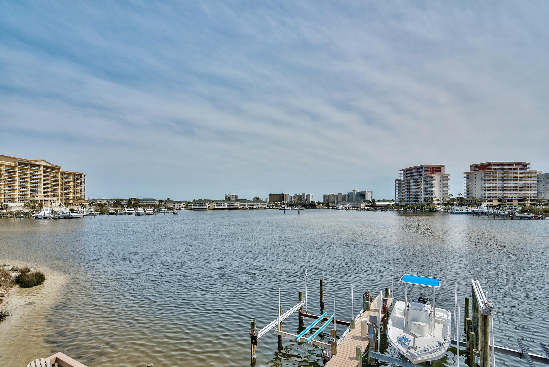 28 Moreno Point Road, Unit E Destin, FL 32541 - Photo 21 of 54 View from master patio