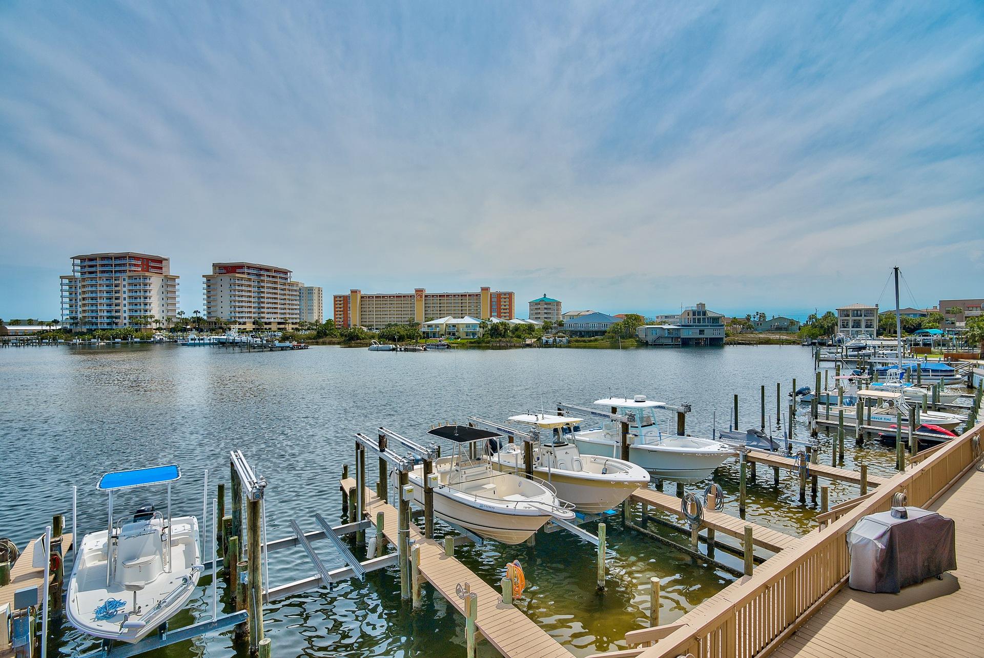 28 Moreno Point Road, Unit E Destin, FL 32541 - Photo 22 of 54 View from master patio