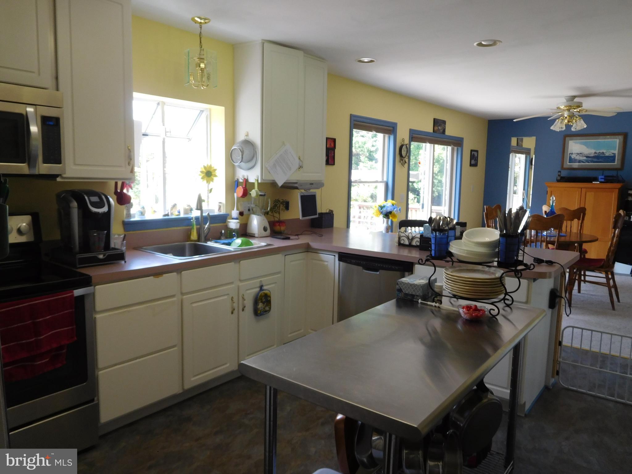 15023 Cherry Lane Ridgely, MD 21660 - Photo 7 of 30 Stainless steel island for handy food prep