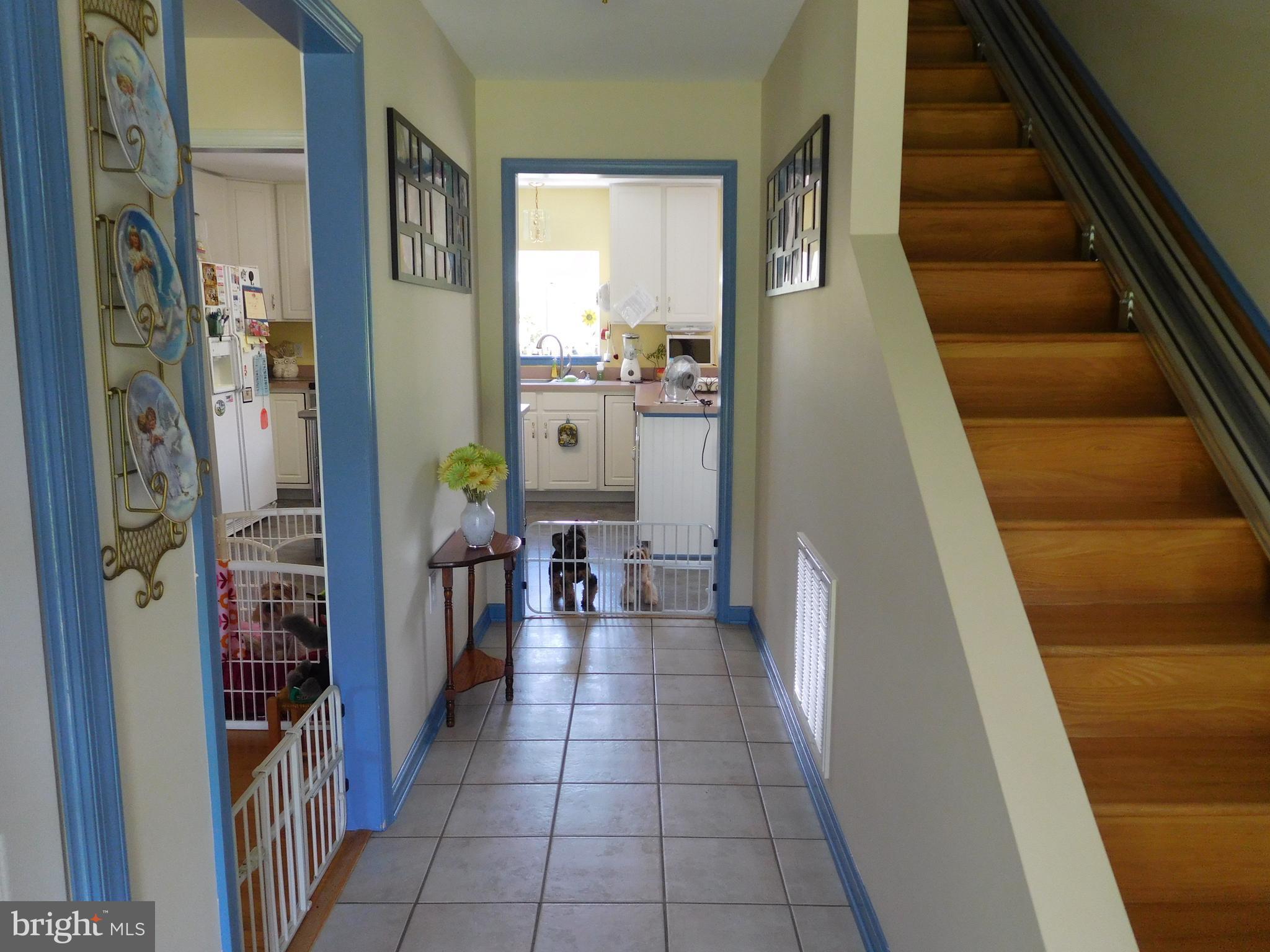 15023 Cherry Lane Ridgely, MD 21660 - Photo 9 of 30 Foyer & center hall opens into Kitchen
