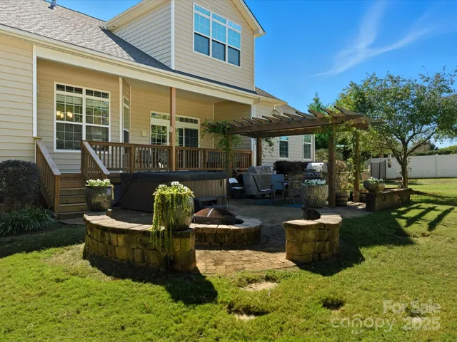 a front view of a house with swimming pool