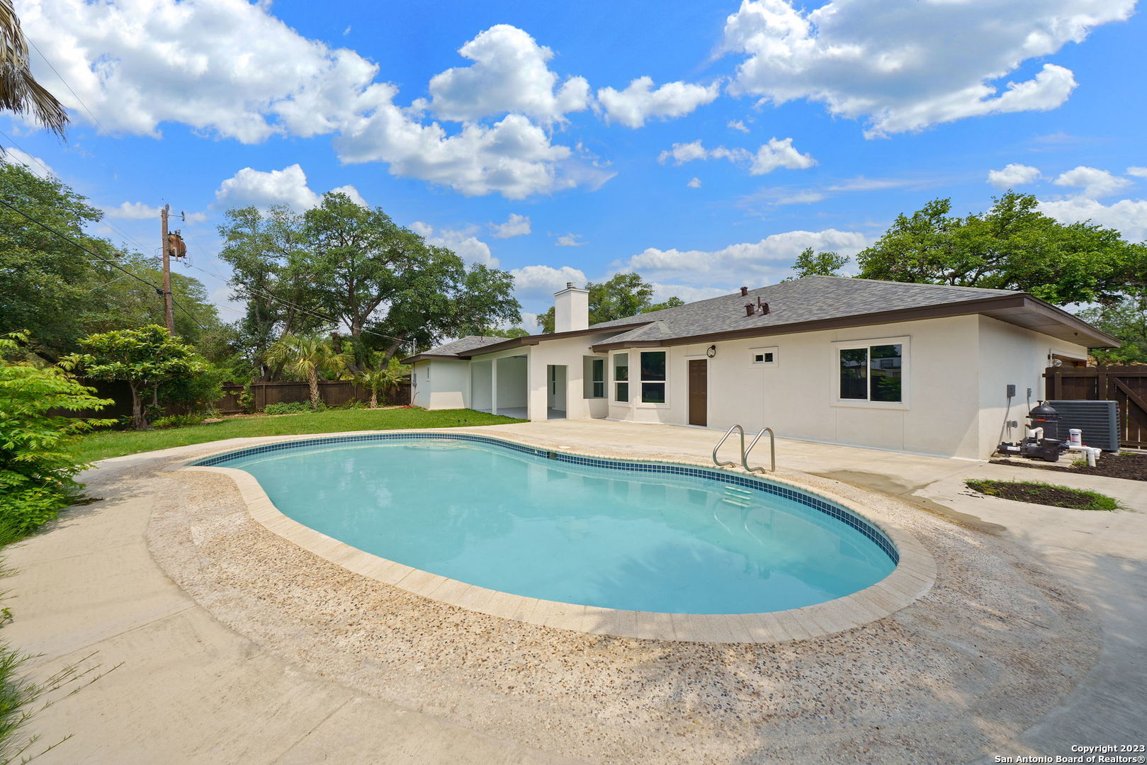 438 Crestwind Drive Windcrest, TX 78239 - Photo 1 of 1 a view of outdoor space yard and swimming pool
