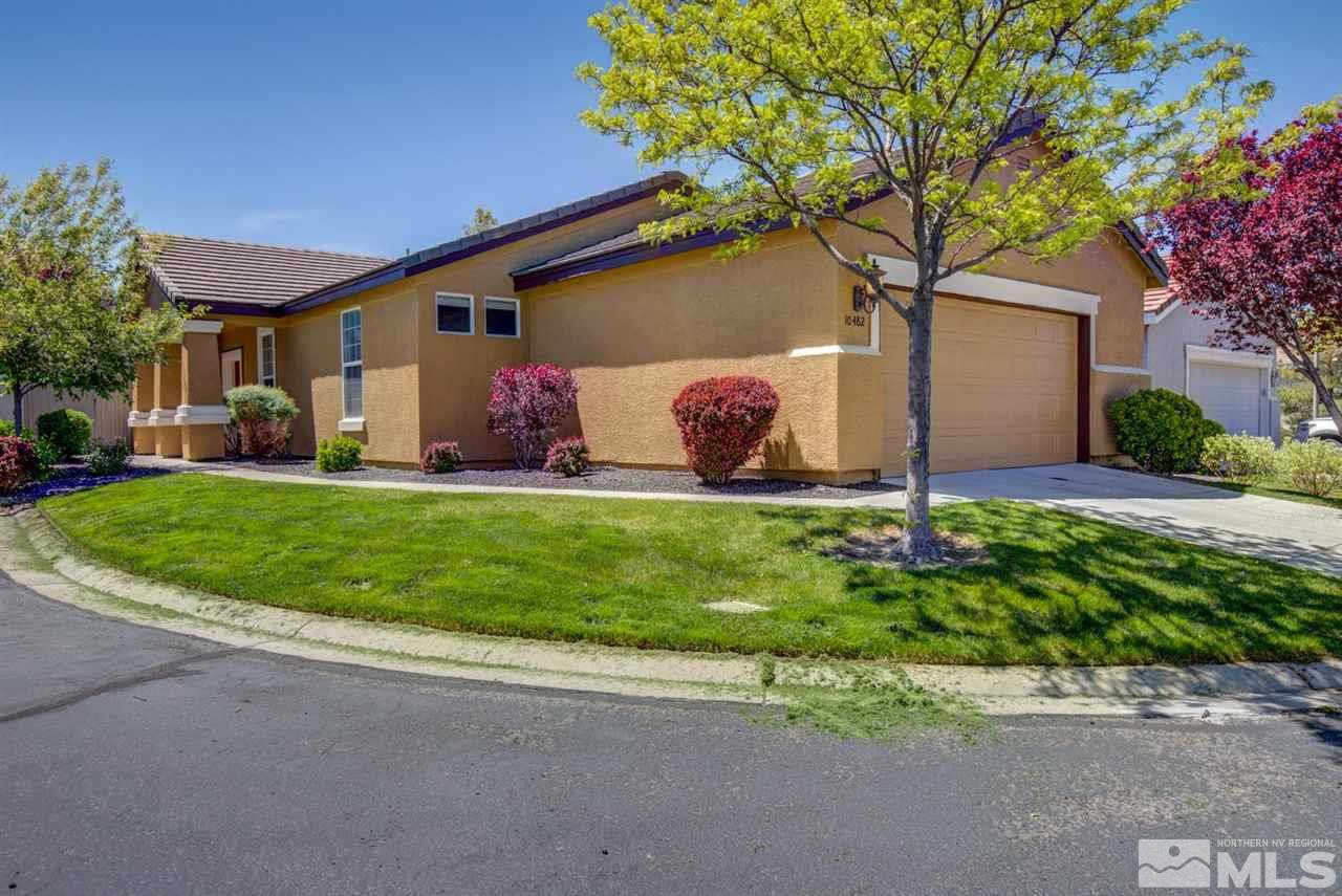 10482 Gold Trail Drive Reno, NV 89521 - Photo 1 of 40 a front view of house with yard and green space