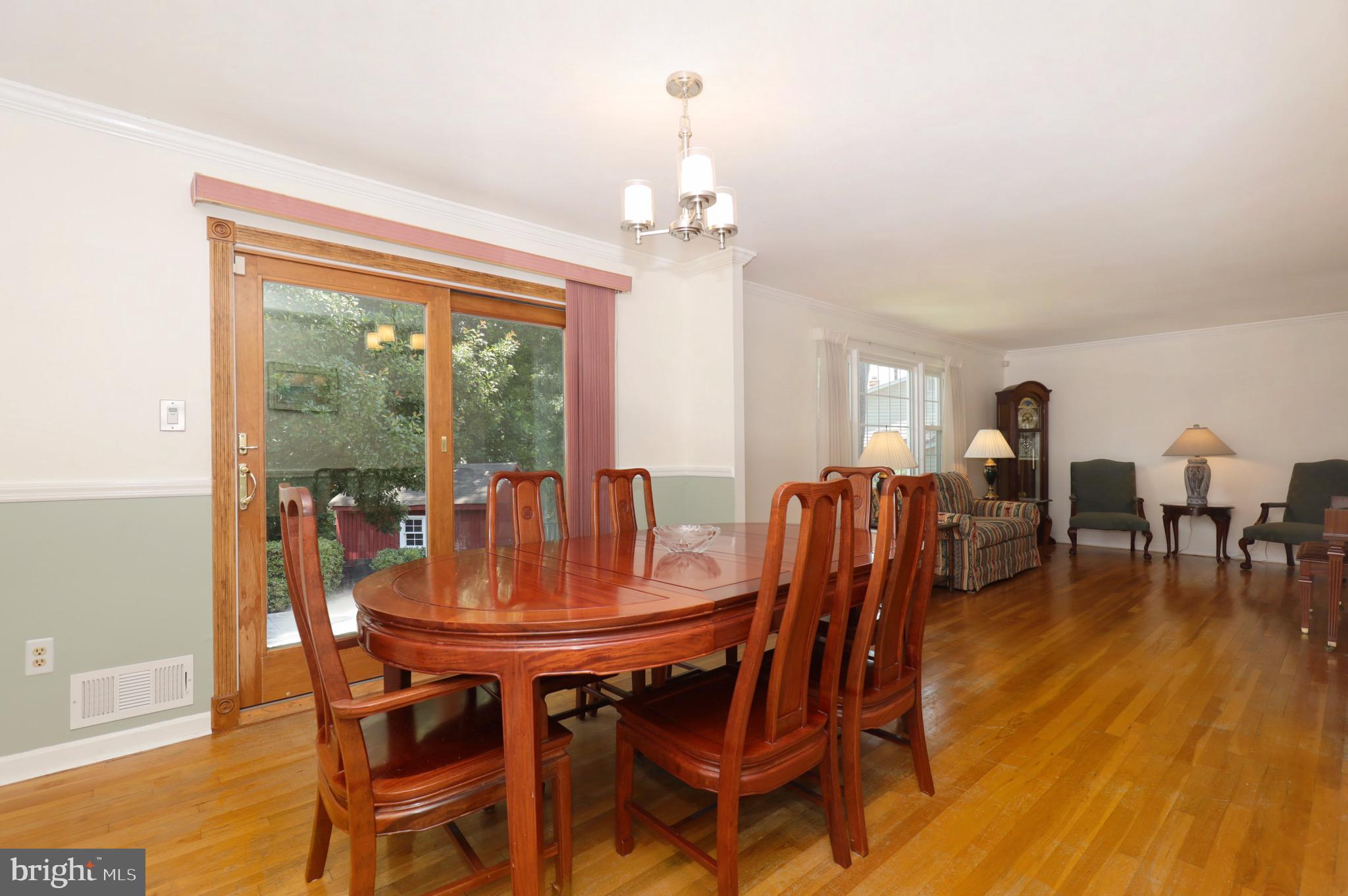 6706 Red Jacket Road Springfield, VA 22152 - Photo 13 of 48 Dining Room with Patio Access