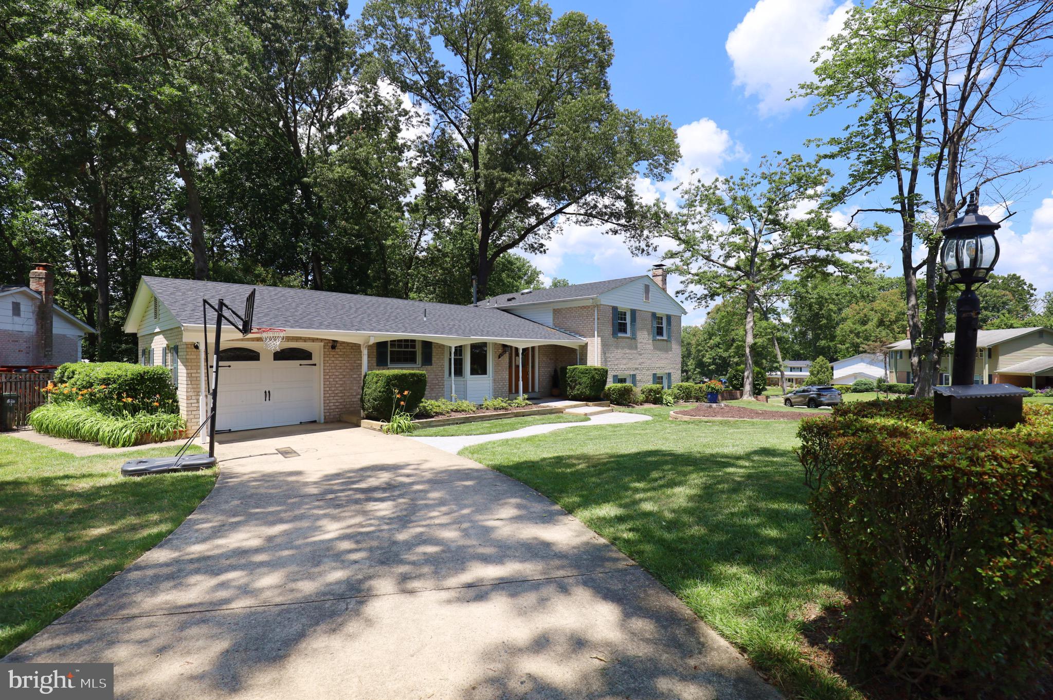 6706 Red Jacket Road Springfield, VA 22152 - Photo 3 of 48 Large Driveway and a Garage!