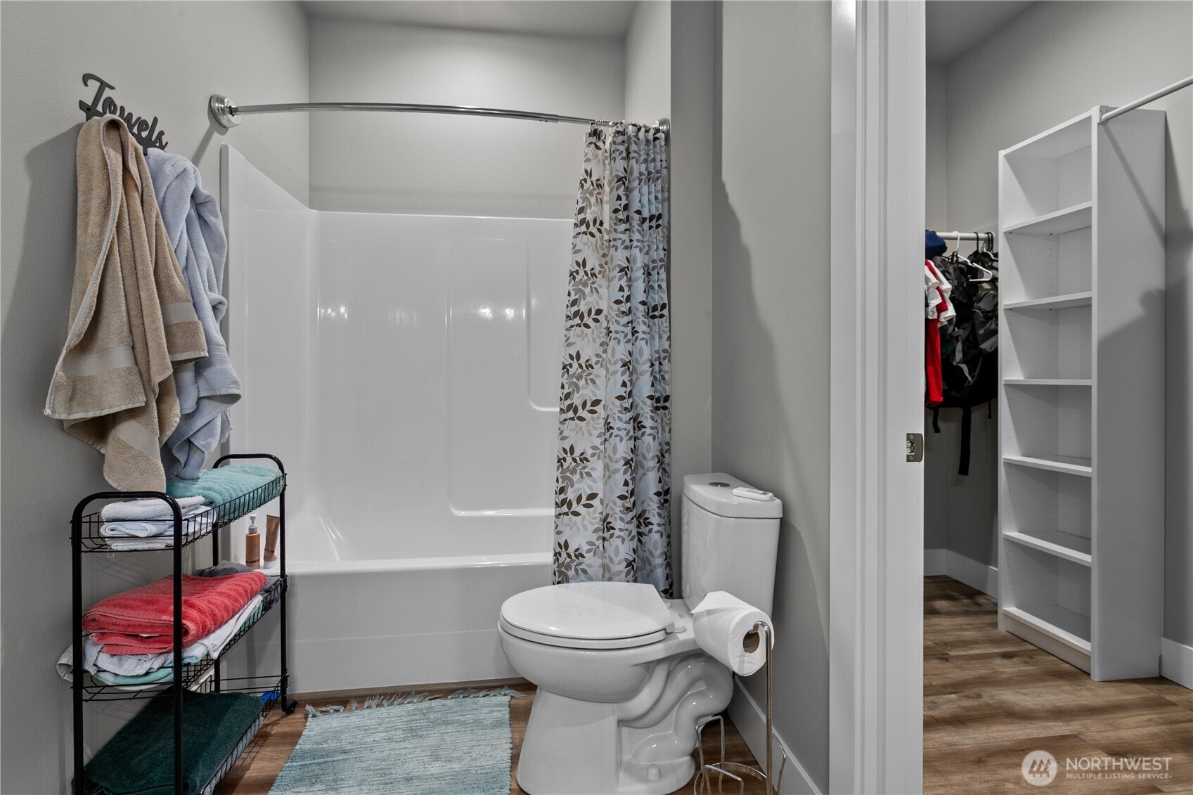 8233 Goldrun Drive Maple Falls, WA 98266 - Photo 14 of 24 a bathroom with a toilet a sink and shower