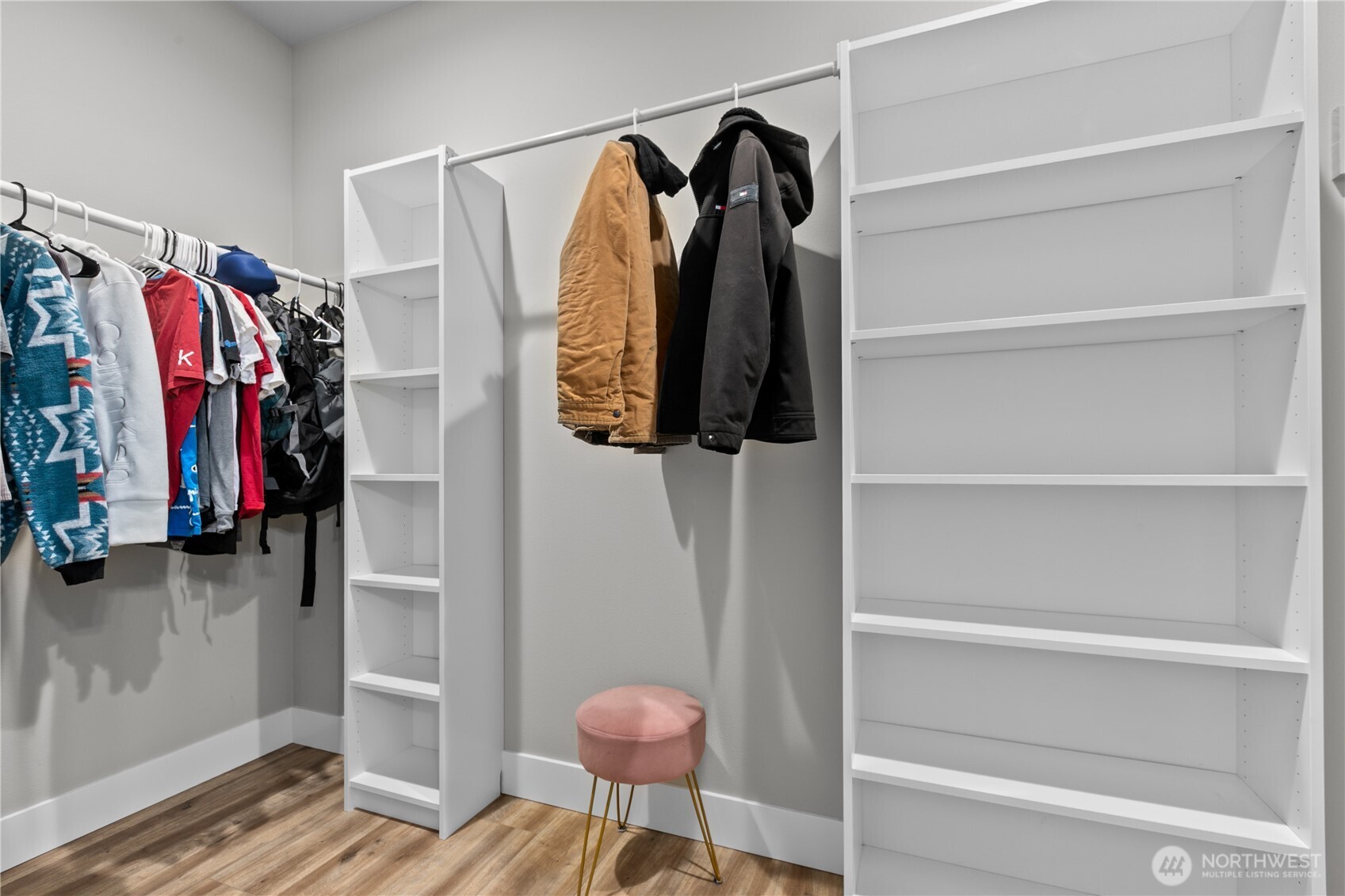 8233 Goldrun Drive Maple Falls, WA 98266 - Photo 15 of 24 a view of walk in closet with clothes and shoes