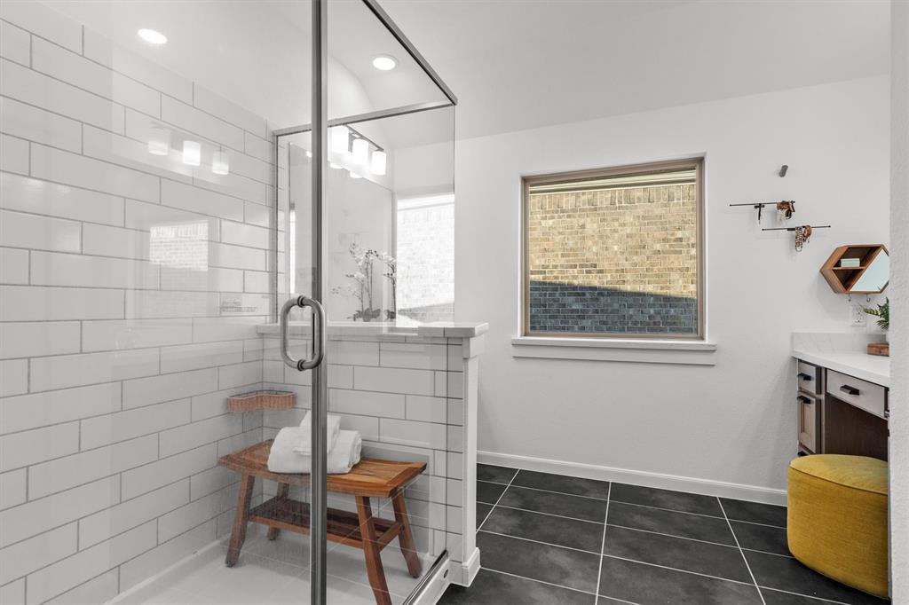 813 Forest Lake Road Flower Mound, TX 75028 - Photo 21 of 39 a bathroom with shower