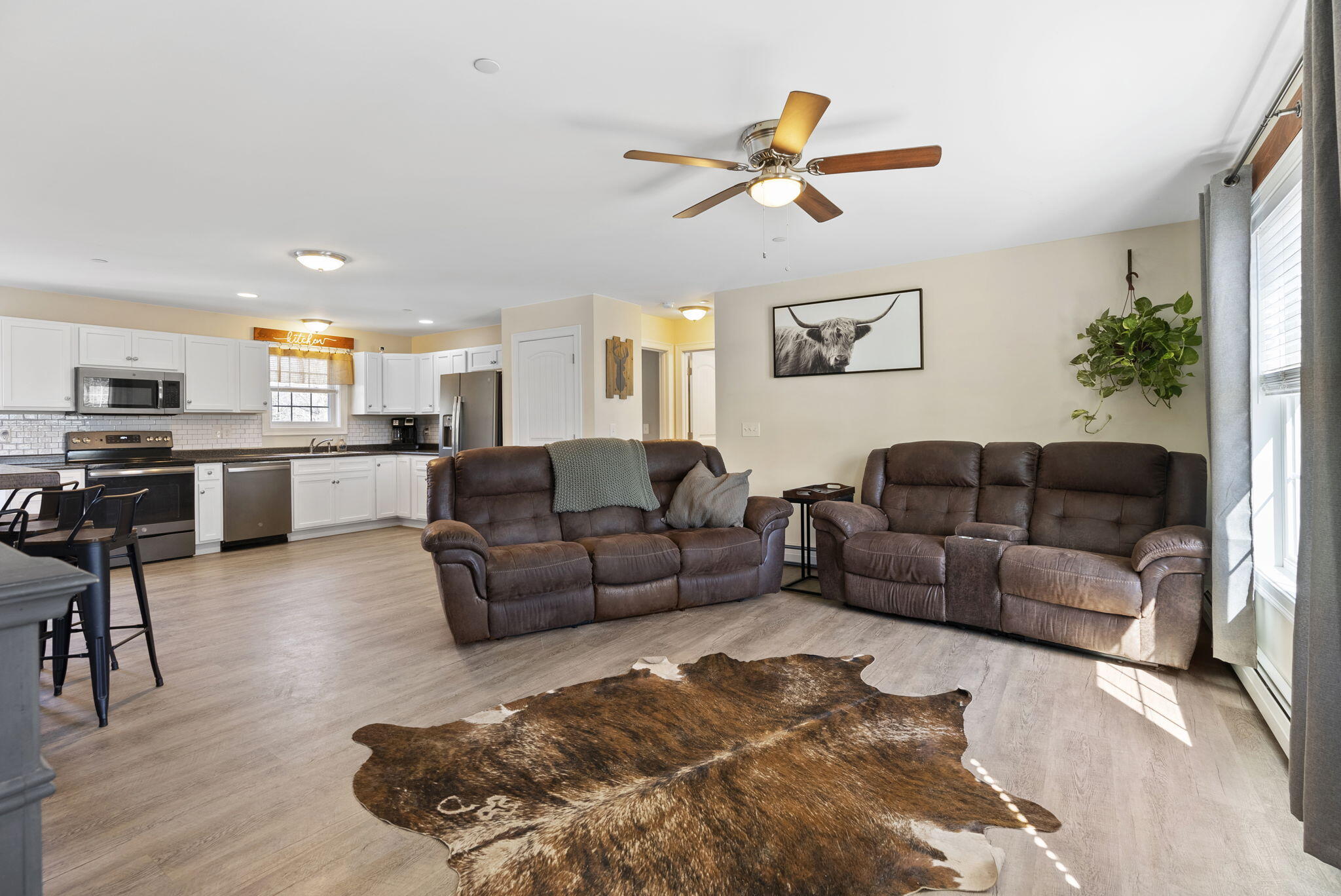 408 Deering Ridge Road East Waterboro, ME 04030 - Photo 9 of 50 Open Living and Kitchen