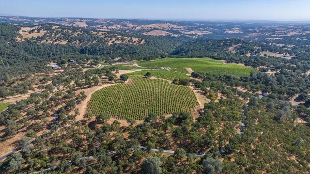 a view of a city with mountains in the background