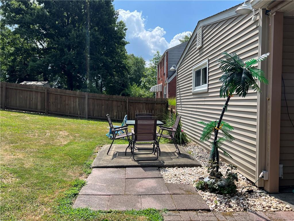 128 Reed Street Lower Burrell, PA 15068 - Photo 24 of 31 Concrete patio space for hot tub if desired.