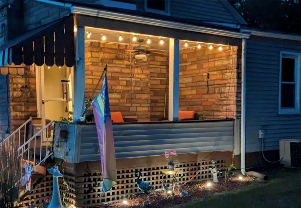 128 Reed Street Lower Burrell, PA 15068 - Photo 30 of 31 Evening view of porch.
