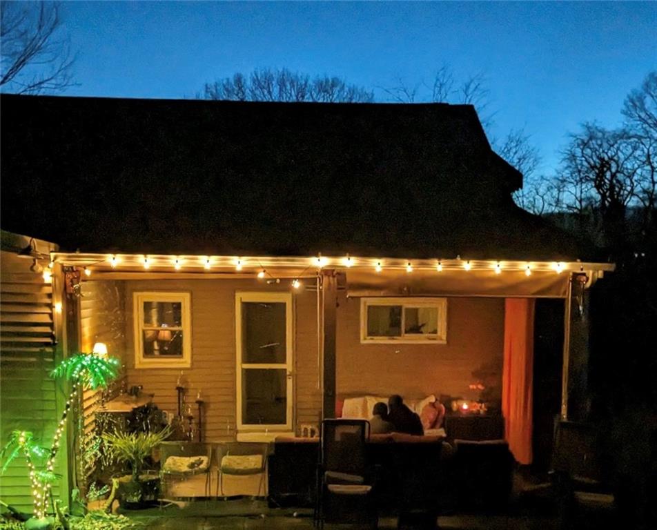 128 Reed Street Lower Burrell, PA 15068 - Photo 31 of 31 Patio evening view.