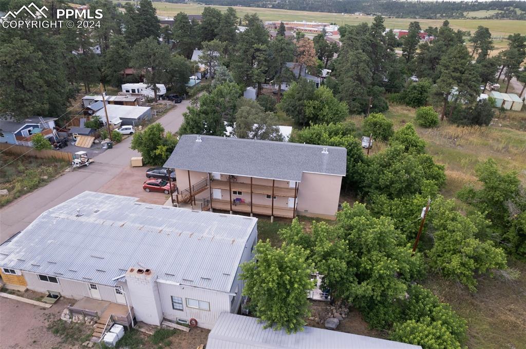 6010 Oak Street Rye, CO 81069 - Photo 21 of 29 an aerial view of a house with yard and mountain view in back