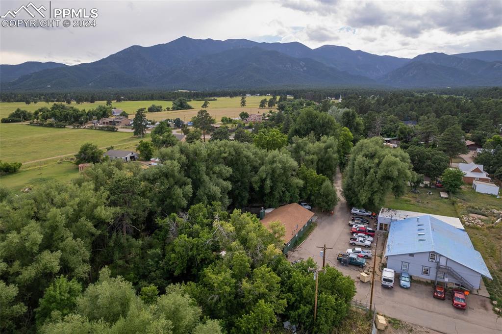 6010 Oak Street Rye, CO 81069 - Photo 22 of 29 an aerial view of a and mountain