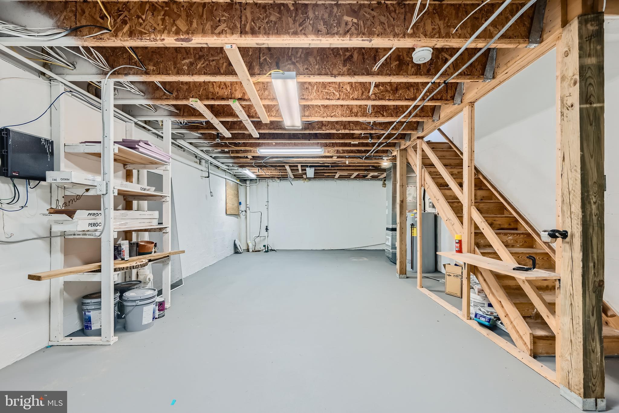 511 McManus Way, Unit T511 Towson, MD 21286 - Photo 23 of 28 Freshly painted lower level w/plumbed full bath