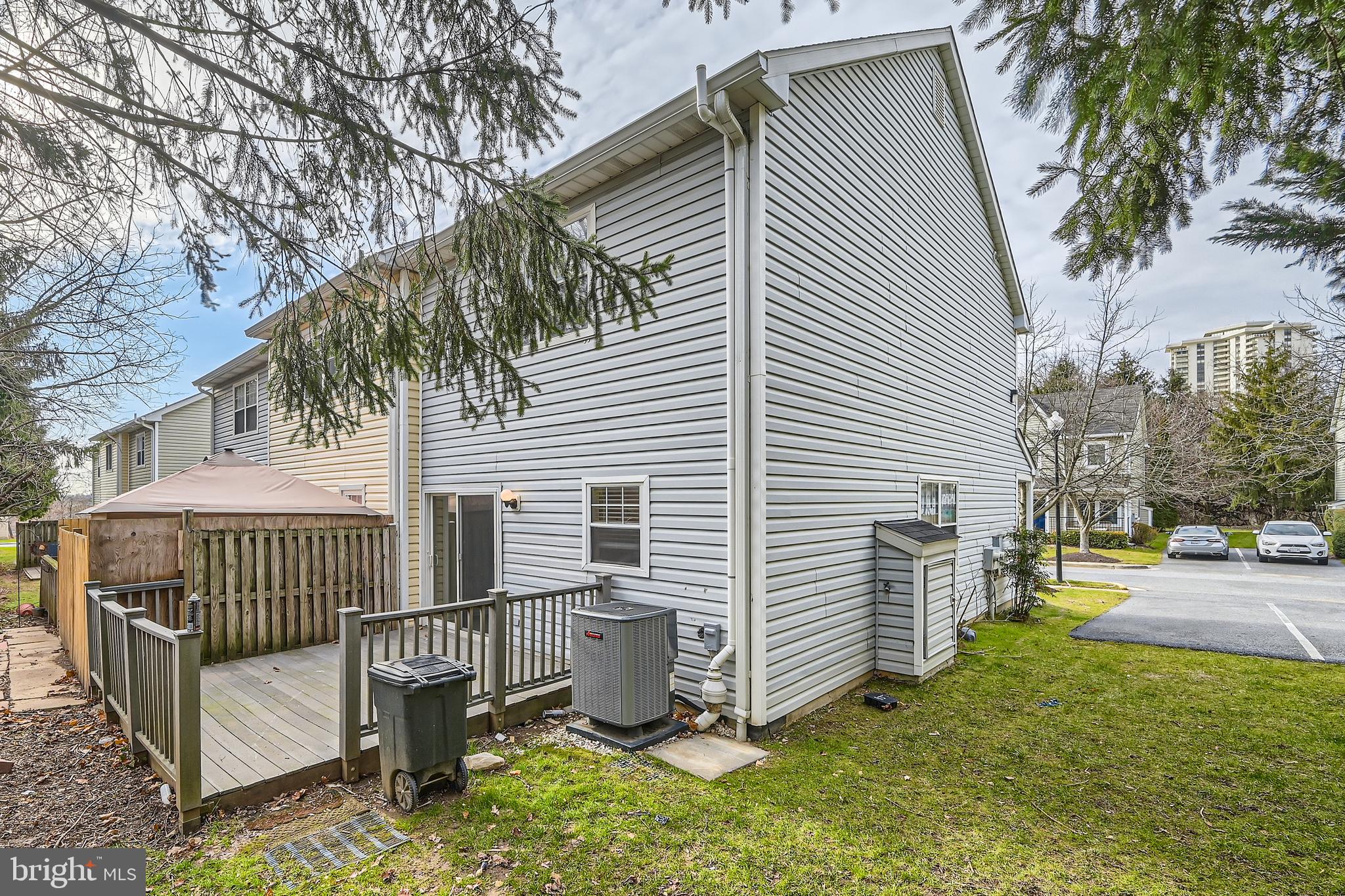511 McManus Way, Unit T511 Towson, MD 21286 - Photo 27 of 28 Rear View of Deck