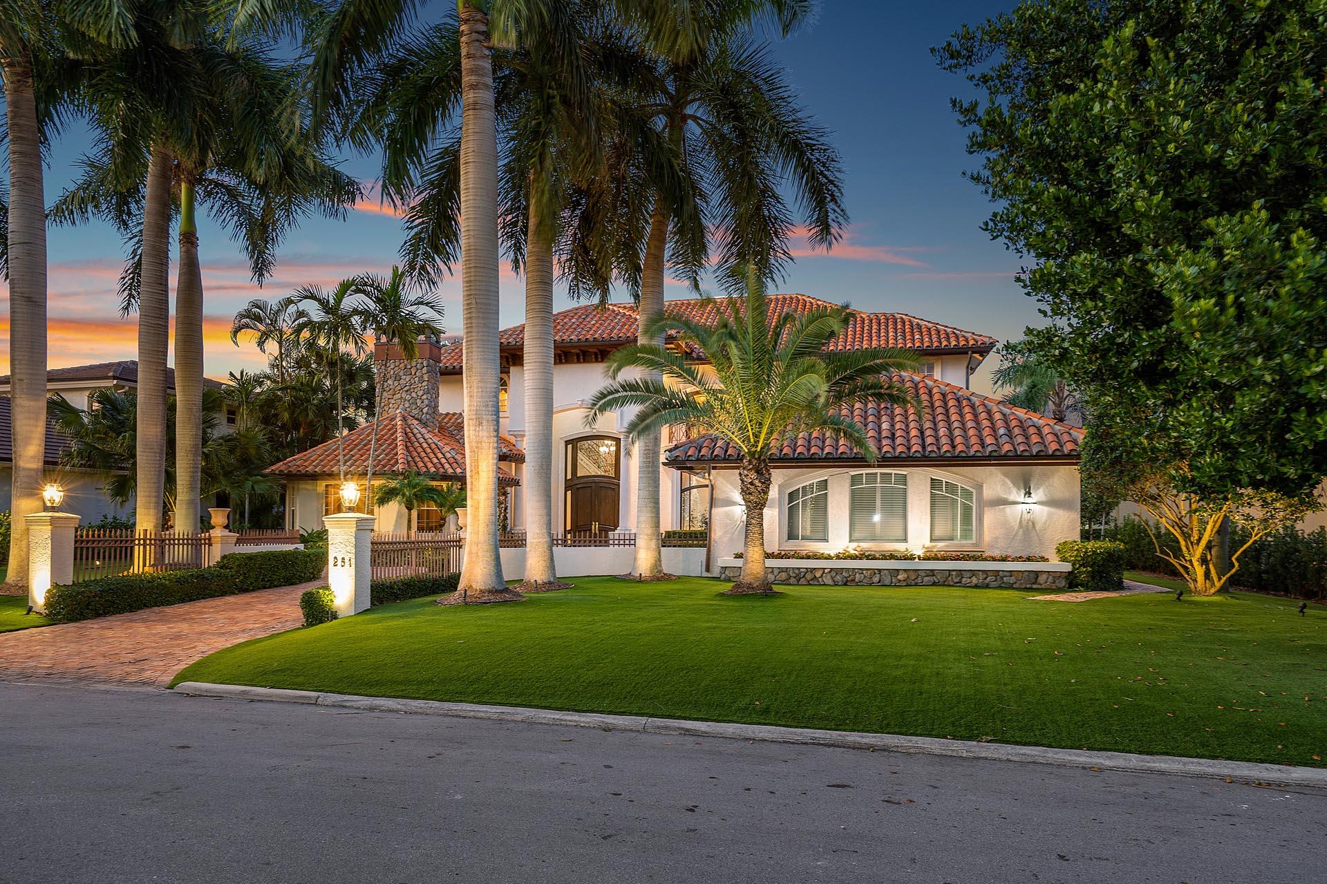 251 West Key Palm Road Boca Raton, FL 33432 - Photo 39 of 47 251_Key_Palm_Road_Dusk_02