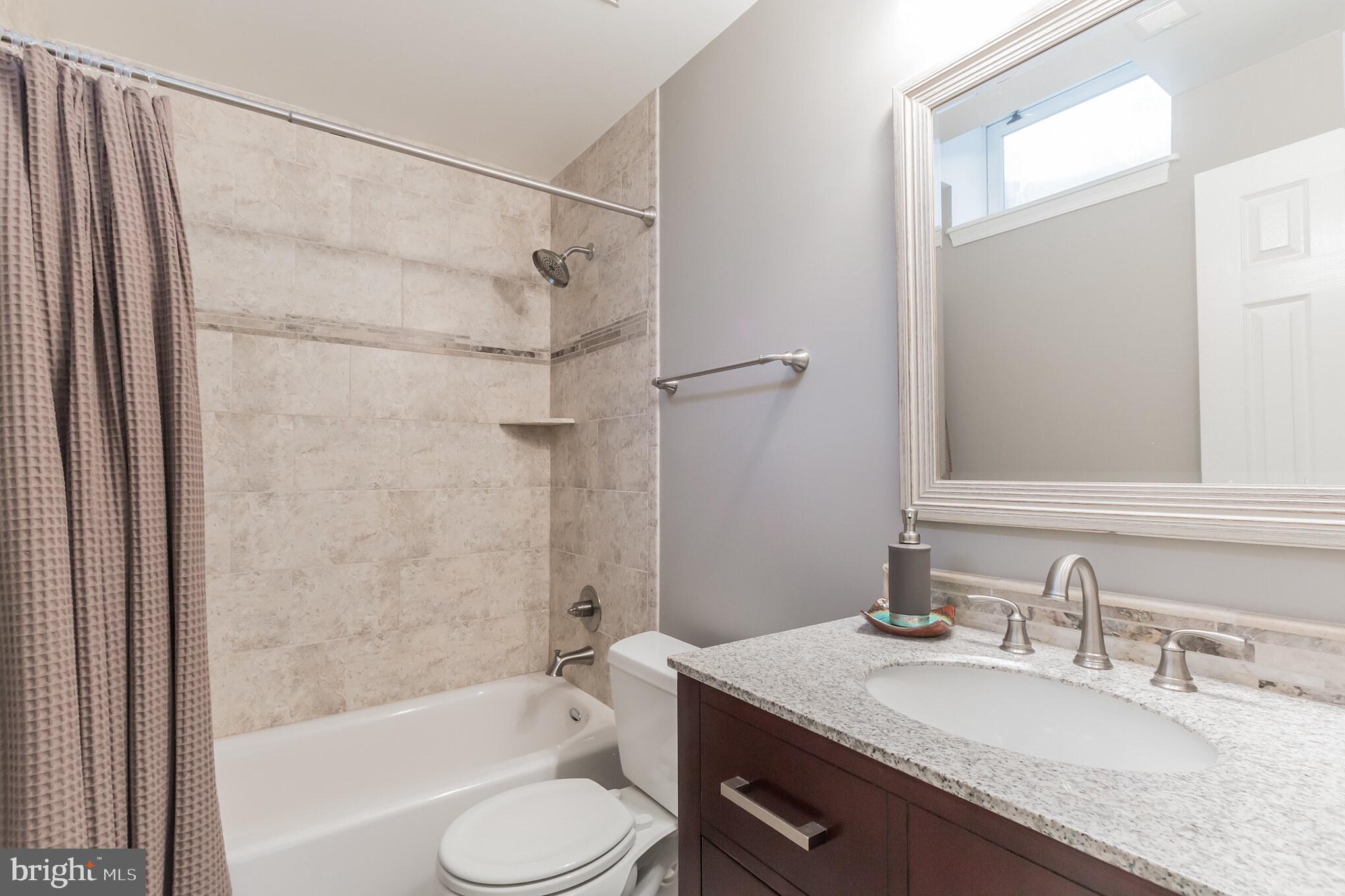 1910 Merrifields Drive Silver Spring, MD 20906 - Photo 32 of 47 Renovated full bathroom in basement