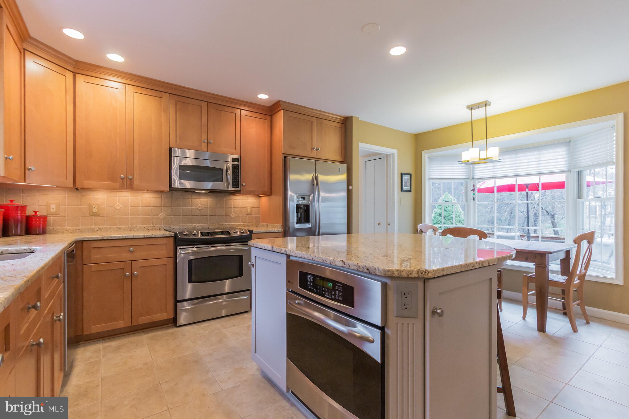 1910 Merrifields Drive Silver Spring, MD 20906 - Photo 6 of 47 Kitchen with range plus second oven (convection)