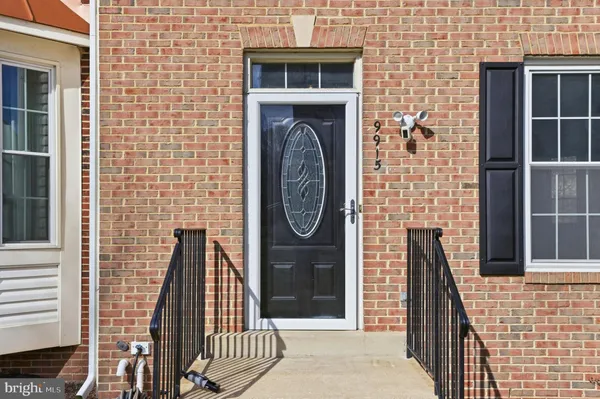 a view of front door of house