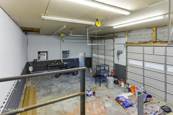 a view of storage and utility room