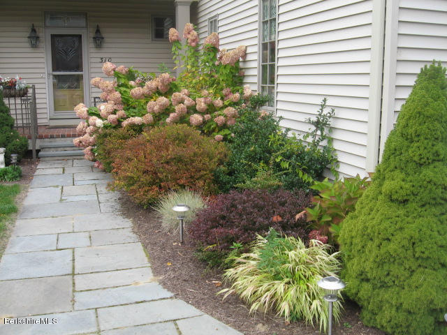 310 Dalton Division Road Pittsfield, MA 01201 - Photo 33 of 39 Landscaped walk way