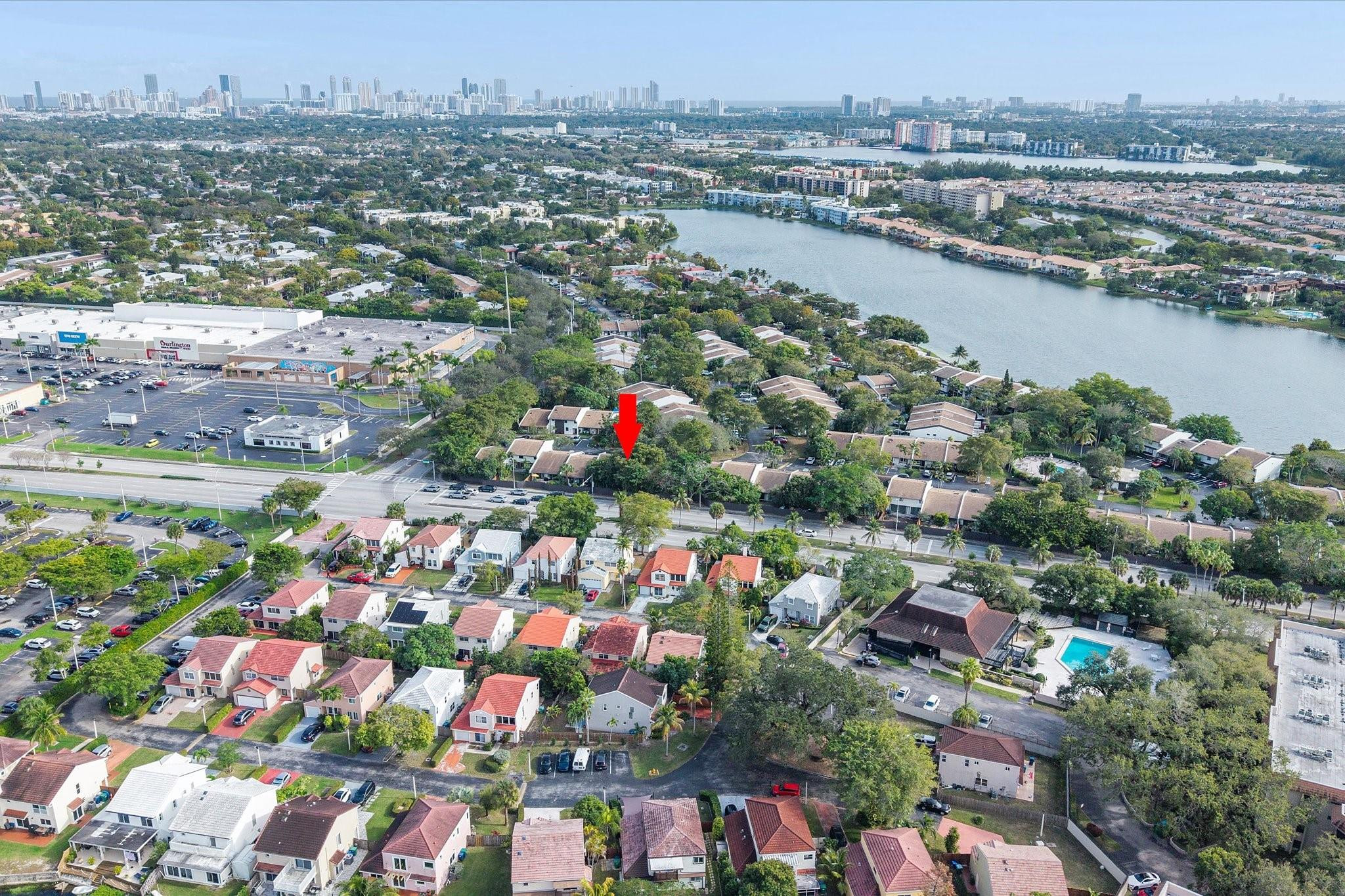 19986 Northeast 5th Court, Unit 4D Miami, FL 33179 - Photo 42 of 46 a view of lake and city