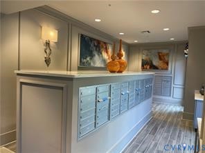 10521 Stony Bluff Drive, Unit 402 Ashland, VA 23005 - Photo 32 of 45 Reception area with mail area and recessed lightin