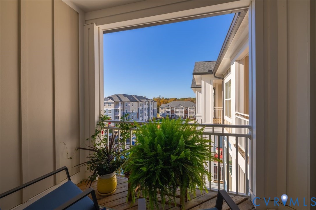10521 Stony Bluff Drive, Unit 402 Ashland, VA 23005 - Photo 45 of 45 View of balcony
