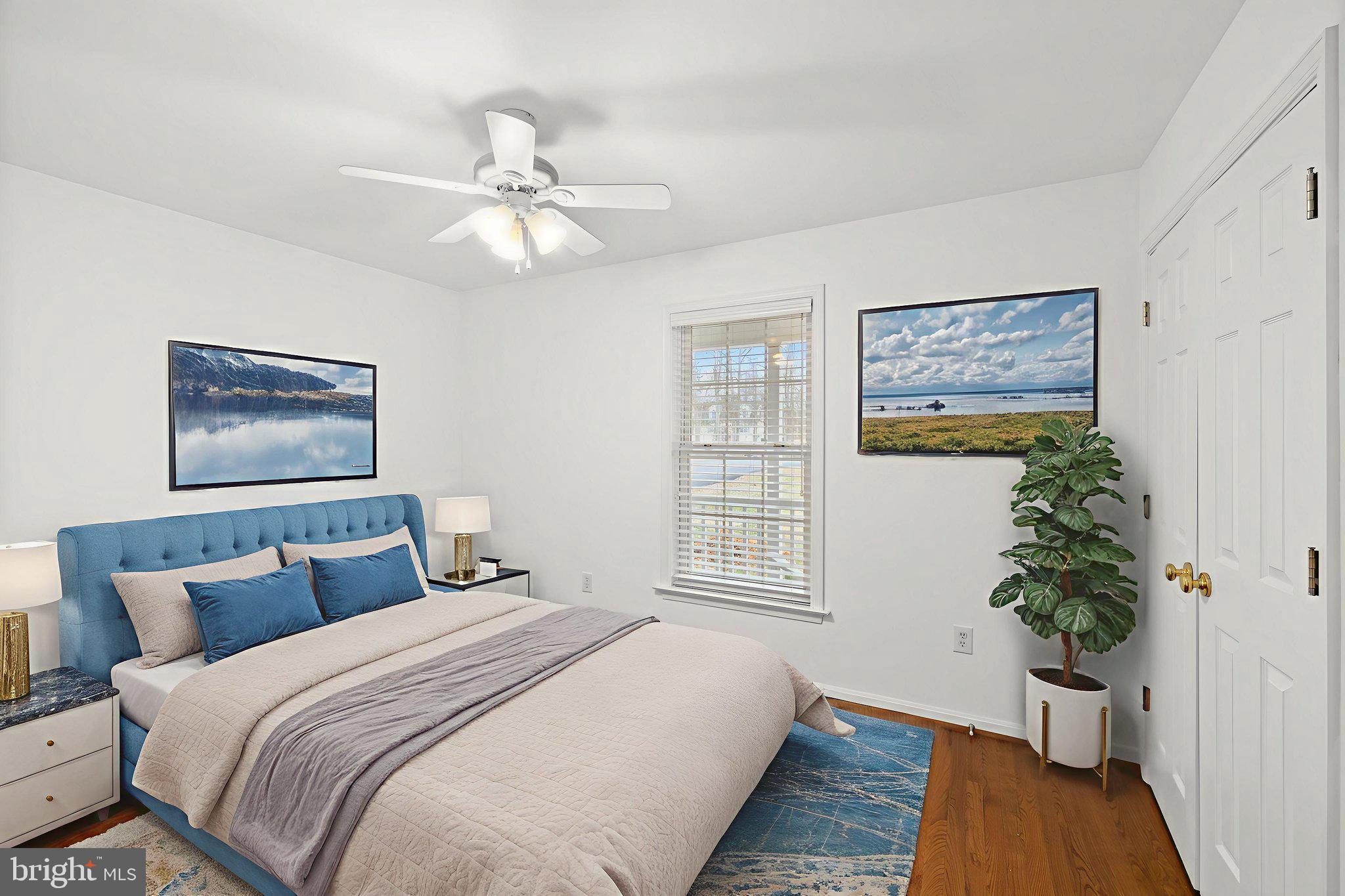 25281 Boling Lane Rhoadesville, VA 22542 - Photo 16 of 41 a bedroom with bed and a window