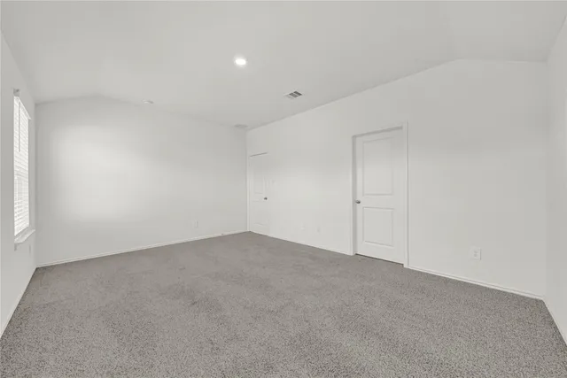 a bathroom with 2 sink and a mirror