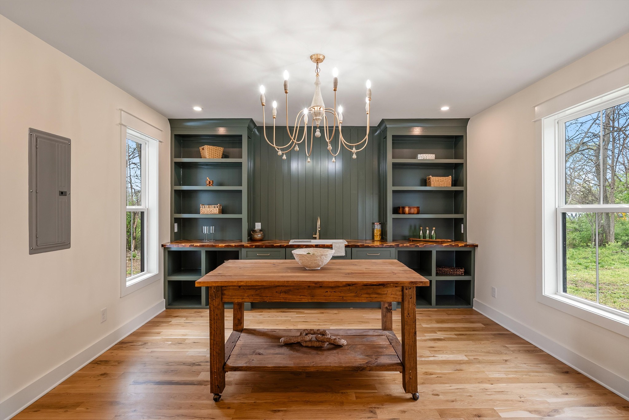1629 Cairo Road Gallatin, TN 37066 - Photo 22 of 51 a view of a dining room with furniture window and wooden floor