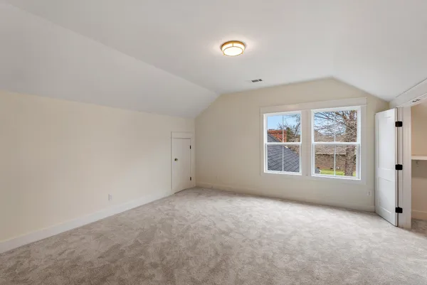 a view of room with window